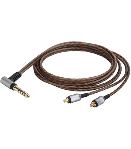 Amazon | オーディオテクニカ HDC114A/1.2 ヘッドホンリケーブル 1.2m